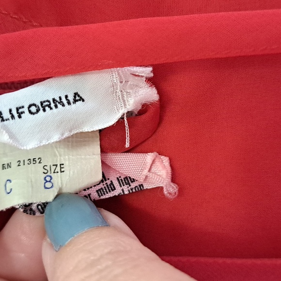 Beautiful Vintage dress Miss Elliette Size 8 - Picture 5 of 8